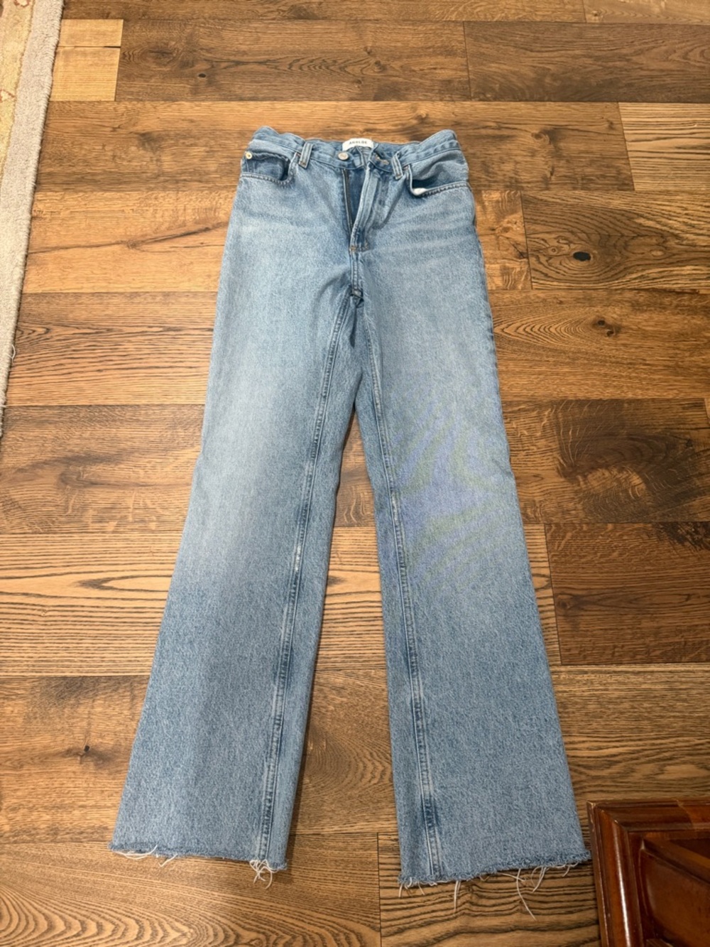 Agolde Light Blue Boot-Cut Jeans